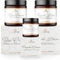 bedrop: Hautpflege-Set | Bee Cream + Propolis Cream + Royale Lotion von bedrop