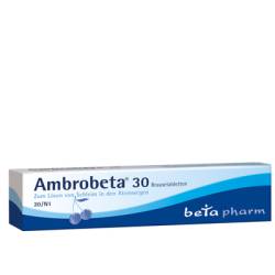 AMBROBETA 30 Brausetabletten 20 St von betapharm Arzneimittel GmbH