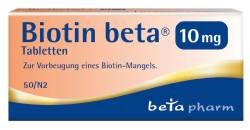 Biotin Beta 10 mg von betapharm Arzneimittel GmbH