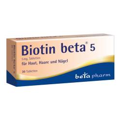 Biotin Beta 5 von betapharm Arzneimittel GmbH