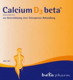 CALCIUM D3 beta Brausetabletten 100 St von betapharm Arzneimittel GmbH
