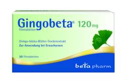 GINGOBETA 120 mg Filmtabletten 50 St von betapharm Arzneimittel GmbH