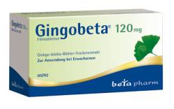 GINGOBETA 120 mg Filmtabletten 60 St von betapharm Arzneimittel GmbH