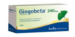 GINGOBETA 240 mg Filmtabletten 60 St von betapharm Arzneimittel GmbH