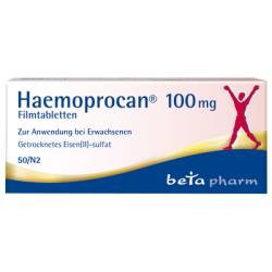 HAEMOPROCAN 100 mg Filmtabletten 50 St von betapharm Arzneimittel GmbH