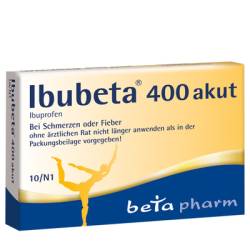 IBUBETA 400 akut Filmtabletten 10 St von betapharm Arzneimittel GmbH