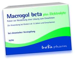 MACROGOL beta plus Elektrolyte Plv.z.H.e.L.z.Einn. 30 St von betapharm Arzneimittel GmbH
