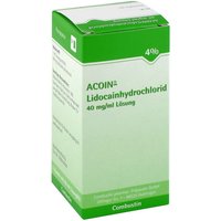 Acoin Lidocainhydrochlorid 40 mg/ml LÃ¶sung
