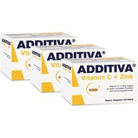 Additiva® Vitamin C + Zink Depot 300 mg Kapseln von ADDITIVA