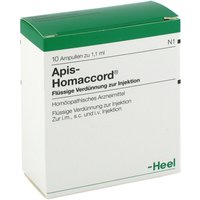 Apis Homaccord Ampullen