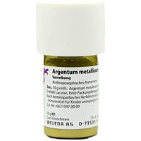 Argentum Metallicum Praep. D20 Trituration