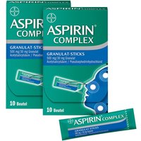 Aspirin Complex Granulat-Sticks 500mg/30 mg von Aspirin