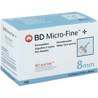 Bd Micro-fine+ 8 mm Nadeln 0,25x8 mm