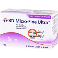 Bd Micro-fine Ultra Pen-nadeln 0,25x5 mm