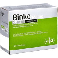 Binko Memo 40 mg Filmtabletten