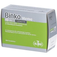 Binko Memo 40 mg Filmtabletten