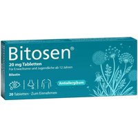 Bitosen 20 mg Tabletten bei Allergien von Bitosen