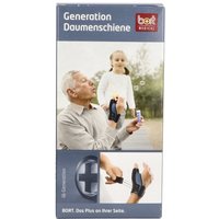 Bort Generation Daumenschiene links M blau