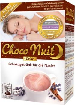 CHOCO NUIT Gute-Nacht-Schokogetränk Pulver von LEVICA GmbH