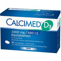 Calcimed D3 1000 mg / 880 I.E. Kautabletten von CALCIMED