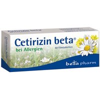 Cetirizin beta Filmtabletten