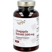 Chaga Pilz Extrakt 500 mg Kapseln