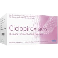 Ciclopirox acis 80mg/g bei Nagelpilz