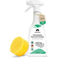Emma Grün® natürlicher Marmor- & Küchenarbeitsplatten-Reiniger inkl. wiederverwendbarem Schwamm