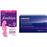 Femibion Babyplanung Tabletten 84 stk + Orthomol Natal pre Kapse