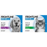 Frontline Spot On Hund L und Katze Vorteils-Set von Frontline