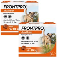 Frontpro Kautablette gegen Zecken und FlÃ¶he fÃ¼r Hunde (>4-10kg) von Frontline