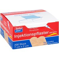 Gothaplast Injektionspfl.sensitiv 2x7 cm