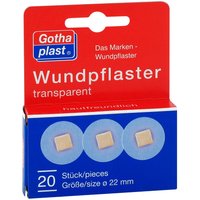 Gothaplast Wundpflaster 2,2 cm transparent