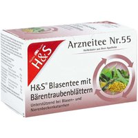 H&s Blasentee Mit BÃ¤rentraubenblÃ¤tter Filterbeutel