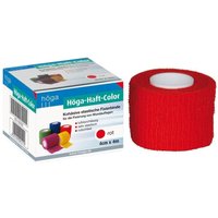 HÃ¶ga-haft Color Fixierbinde 4 cmx4 m rot