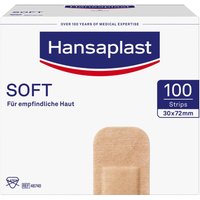 Hansaplast Soft Strips 3,0x7,2cm