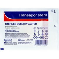 Hansapor steril Duschpflaster 8x10 cm