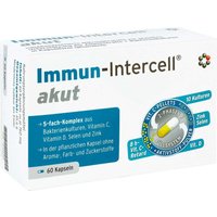 Immun Intercell akut hartkapsel mit msr.Ã¼berz.pell.