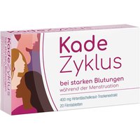 Kadezyklus bei starken Blutungen wÃ¤hrend der Menstruation 400mg