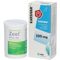 Karsivan® 100 mg Vet + Zeel® ad us. vet Tabletten