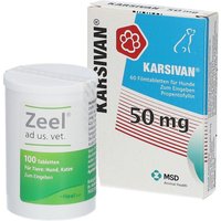 Karsivan® 50 mg Vet + Zeel® ad us. vet Tabletten