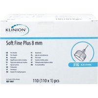 Klinion Soft fine plus KanÃ¼len 8mm 31g 0,25mm