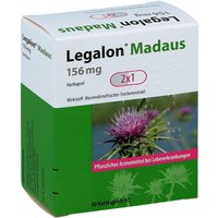 Legalon Madaus 156 mg Hartkapseln