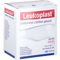 Leukoplast Compress Cotton Gauze St.10x10cm 12f