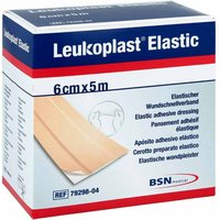 Leukoplast Elastic Pflaster 6 cmx5 m Rolle