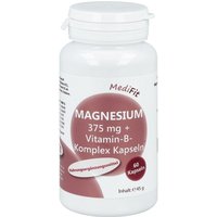 Magnesium 375 mg+Vitamin B-komplex Kapseln