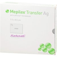 Mepilex Transfer Ag Schaumverband 7,5x8,5 cm sterilisatus