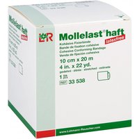 Mollelast haft latexfrei 10cmx20m gedehnt weiss