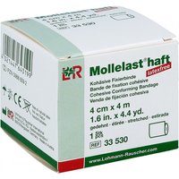 Mollelast haft latexfrei 4cmx4m gedehnt weiss