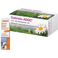 Nasenspray-ratiopharm® Erwachsene + Cetirizin-ADGC® Filmtabletten